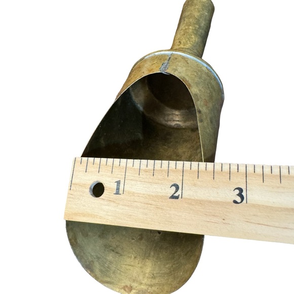 1940/50s Brass & Copper Grain/Ice Scoop - Picture 12 of 12